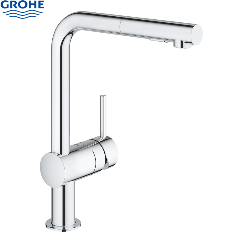 Vòi Rửa Bát Dây Rút Nóng Lạnh GROHE 30274000