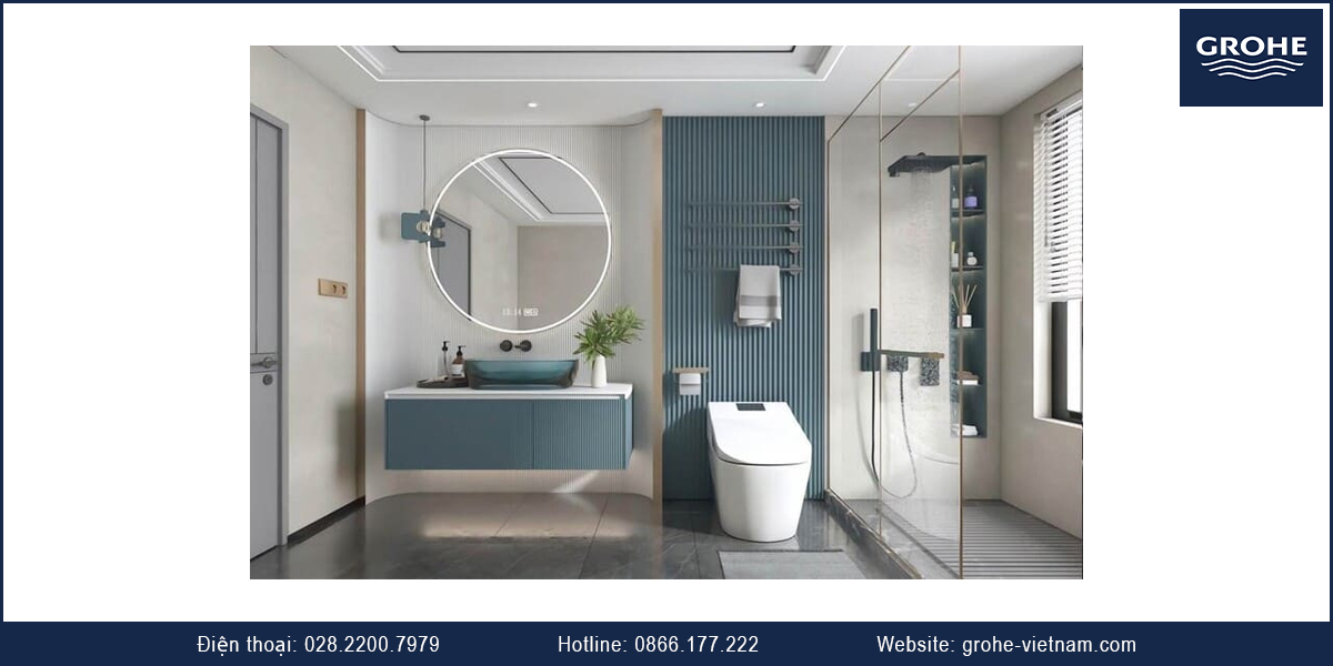 Lợi ích thiết kế phòng tắm