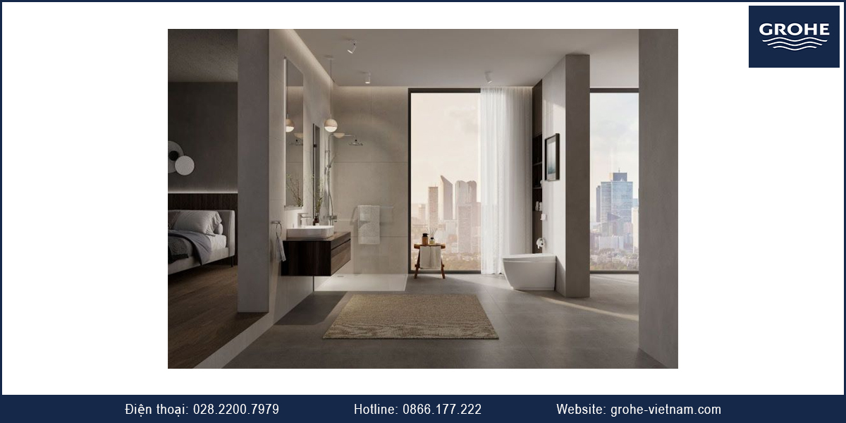 Mẫu phòng tắm hiện đại