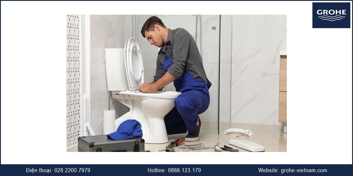 Quy trình dịch vụ lắp đặt thiết bị vệ sinh