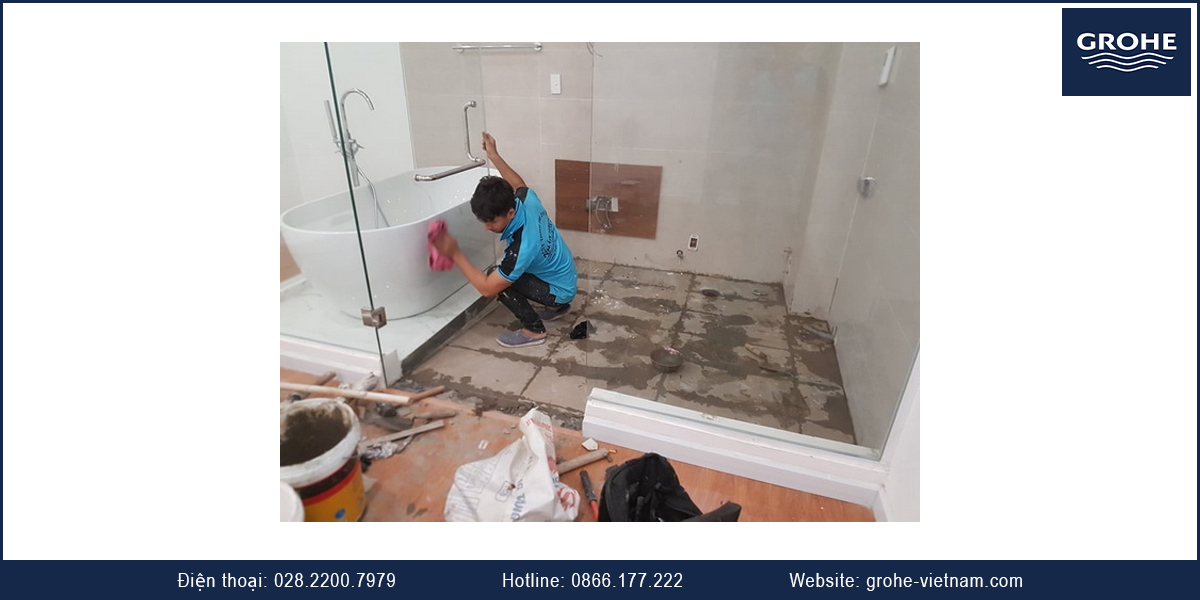 Sửa chữa phòng tắm, nhà vệ sinh
